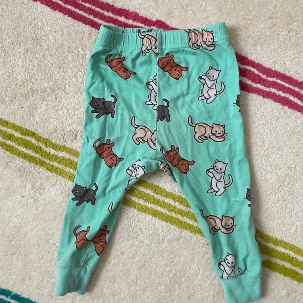 Whistle and Flute cat pj pants